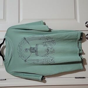 American Eagle Oversized St. Patrick's Day Graphic Short Sleeve T-Shirt
